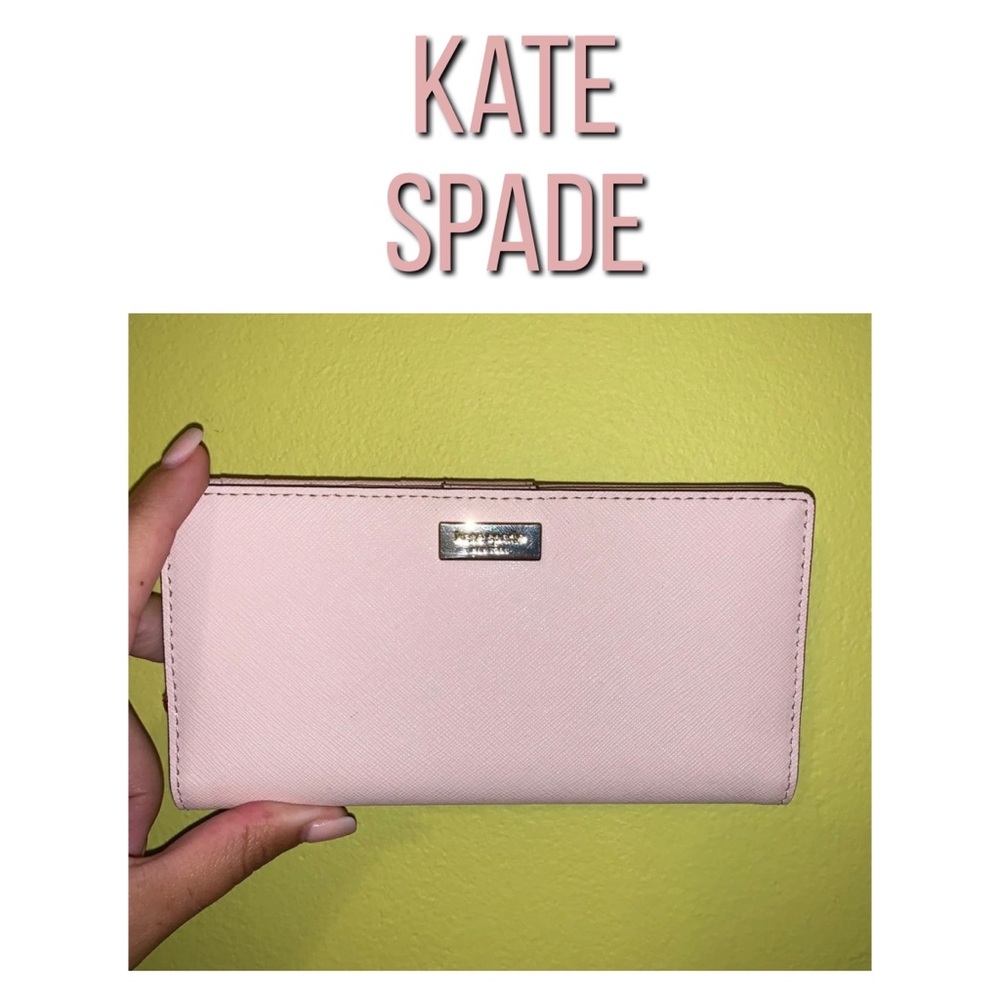 Late Spade Light Pink Wallet